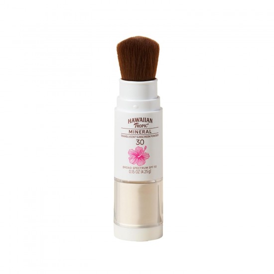 Hawaiian tropic Mineral Translucent Sunscreen Powder Brush SPF 30 4,5g