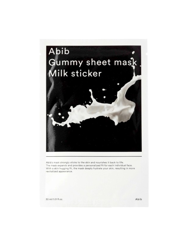 Abib - Gummy Sheet Mask Milk Sticker - 30ml