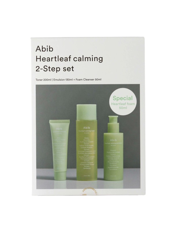 Abib - Heartleaf Calming 2-step Set - 200ml+130ml+50ml
