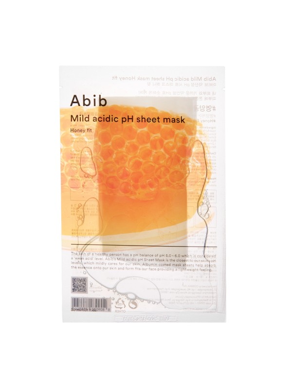 Abib - Mild Acidic pH Sheet Mask Honey Fit - 30ml Veido kaukė su medumi