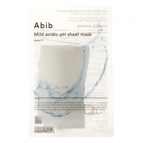 Abib - Mild Acidic pH Sheet Mask Aqua Fit - 30ml Veido kaukė