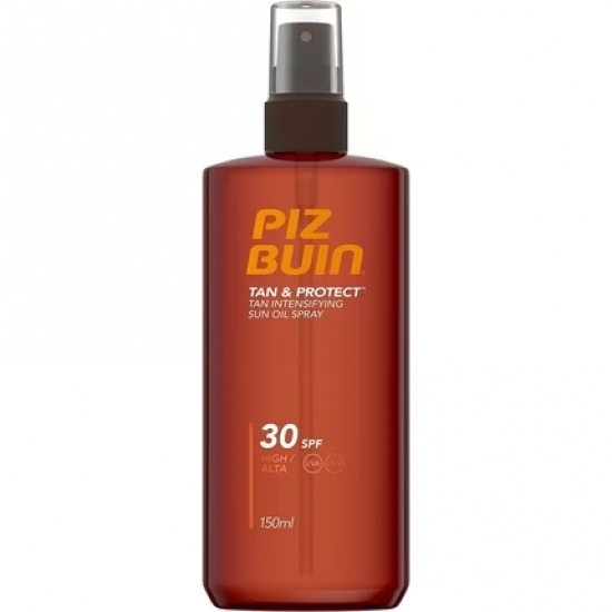 Piz Buin Tan & Protect įdegį skatinantis aliejinis purškalas SPF30 (150 ml)