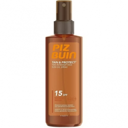Piz Buin Tan & Protect įdegį skatinantis aliejinis purškalas SPF15 (150 ml)