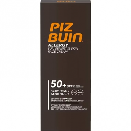 Piz Buin Allergy veido kremas jautriai odai SPF50 (50 ml)