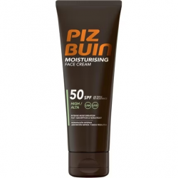 Piz Buin Drėkinamasis veido kremas SPF50