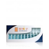 KETO-Z ampulės nuo pleiskanų, 10 ampulių x 3 ML KETO-Z ampulės nuo pleiskanų, 10 ampulių x 3 ML