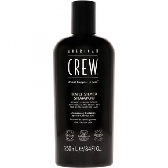 American Crew Daily Silver Shampoo For Men – 250 ml American Crew Daily Silver Shampoo For Men – 250 ml