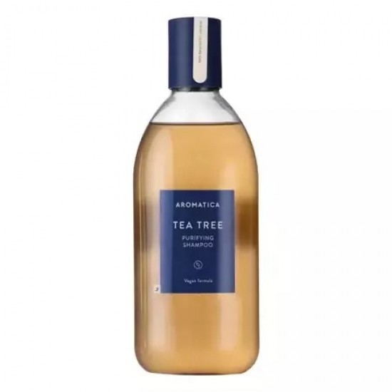 Aromatica - Tea Tree Purifying Shampoo - 400ml Šampūnas riebiai galvos odai
