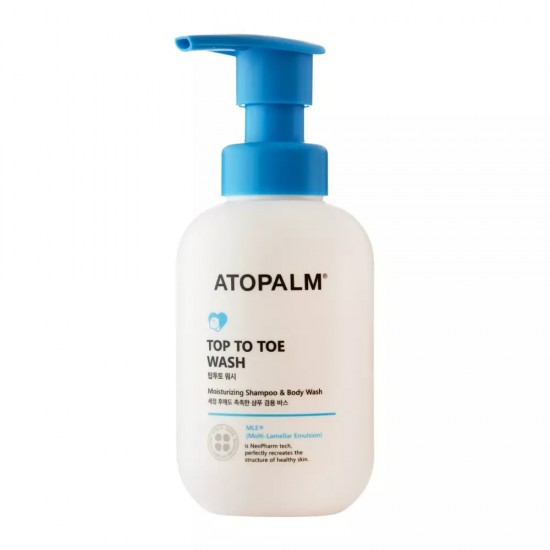 Atopalm - Top to Toe Wash - 200ml Šampūnas ir prausiklis viename Atopalm - Top to Toe Wash - 200ml Šampūnas ir prausiklis viename