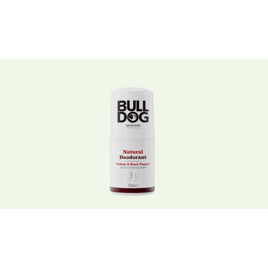 Bulldog natural deodorant vetiver & black pepper 75ml