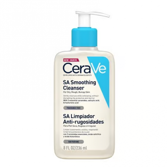 CeraVe SA Smoothing Cleanser Mild Exfoliating Wash Moisturizing 234ml CeraVe SA Smoothing Cleanser Mild Exfoliating Wash Moisturizing 234ml