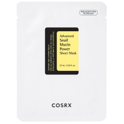 Cosrx - Advanced Snail Mucin Power Essence Sheet Mask - 25ml Veido kaukė  Cosrx - Advanced Snail Mucin Power Essence Sheet Mask - 25ml Veido kaukė