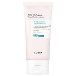 Cosrx - Aloe 54.2 Aqua Tone-Up Sunscreen SPF50+/PA++++ - 50ml Apsauga nuo saulės SPF50 Cosrx - Aloe 54.2 Aqua Tone-Up Sunscreen SPF50+/PA++++ - 50ml Apsauga nuo saulės SPF50