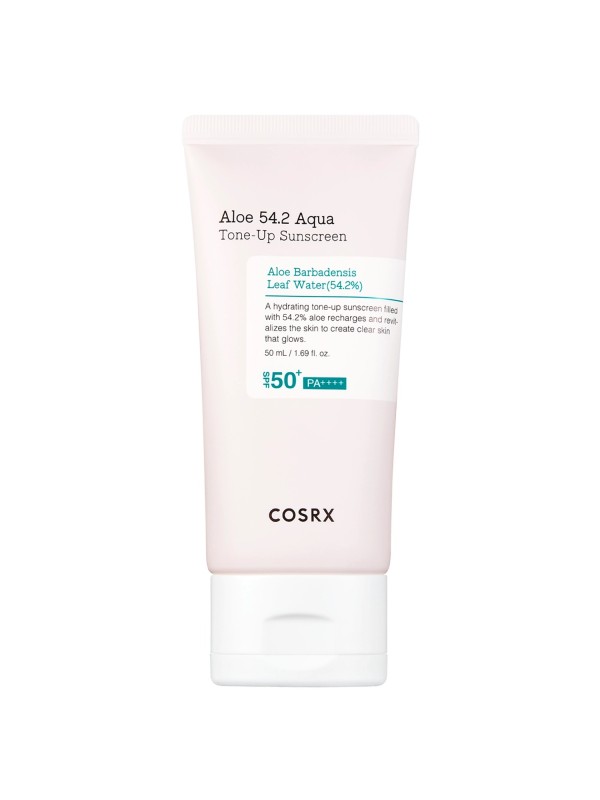 Cosrx - Aloe 54.2 Aqua Tone-Up Sunscreen SPF50+/PA++++ - 50ml Apsauga nuo saulės SPF50
