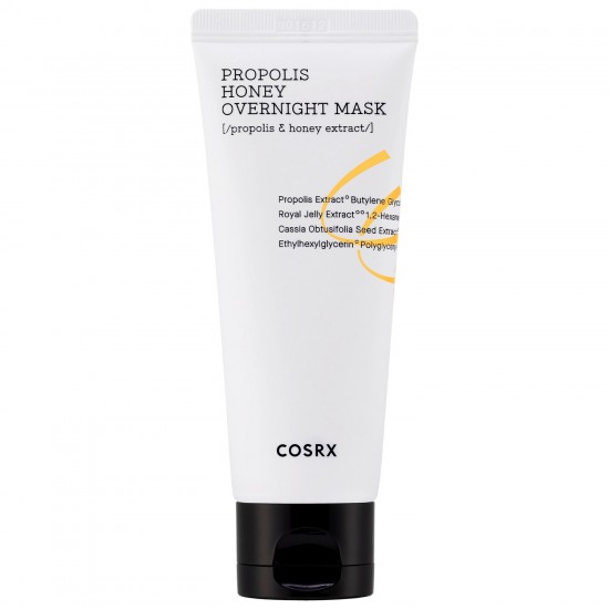 Cosrx - Full Fit Propolis Honey Overnight Mask - Nourishing Night Mask with Propolis - 60ml Naktinė veido kaukė