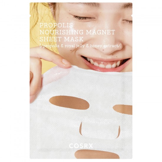 Cosrx - Full Fit Propolis Nourishing Magnet Sheet Mask - 21ml Veido kaukė