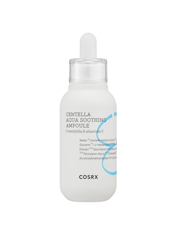 Cosrx - Hydrium Centella Aqua Soothing Ampoule - Moisturizing Ampoule for Sensitive Skin - 40ml Veido serumas jautriai odai