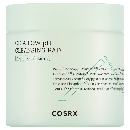 Cosrx - Pure Fit Cica Low pH Cleansing Pad - 100szt. Valomieji padeliai