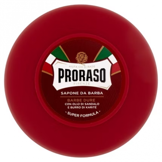 Proraso Shaving Soap in Red Bowl, 150 ml Proraso Shaving Soap in Red Bowl, 150 ml