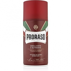 Proraso RED Shaving Foam with Sandalwood Oil and Shea Butter, 300 ml Proraso RED Shaving Foam with Sandalwood Oil and Shea Butter, 300 ml