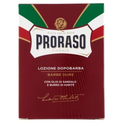 PRORASO Aftershave Lotion Red, 100 ml PRORASO Aftershave Lotion Red, 100 ml