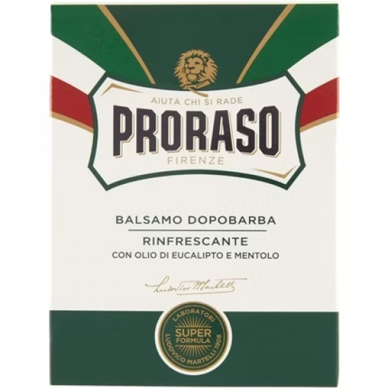 PRORASO Aftershave Balm Green, 100 ml