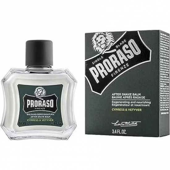 Proraso After Shave Balm Cypress & Vetyver, 100 ml Proraso After Shave Balm Cypress & Vetyver, 100 ml