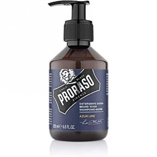 Proraso Azur Lime Beard Wash, 200 ml