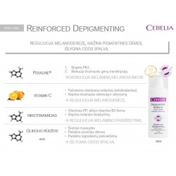 CEBELIA Reinforced Depigmenting Depigmentacijai CEBELIA Reinforced Depigmenting Depigmentacijai