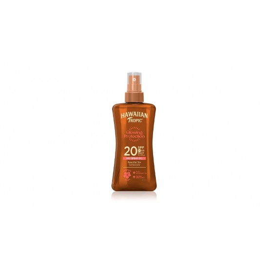 Hawaiian Tropic Glowing Protection Dry Oil Spray SPF 20 200ml