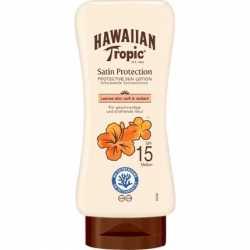 Hawaiian Tropic Satin Protection Sun Lotion with Mango and Shea Butter SPF 15 (180 ml)