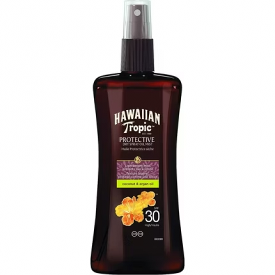  Hawaiian Tropic Coconut & Argan Dry Oil SPF 30 Spray – 200ml