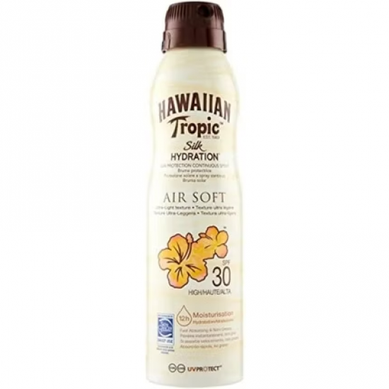  Hawaiian Tropic Silk Hydration Ultra-Light Continuous Sun Lotion Spray SPF 30 – 177 ml