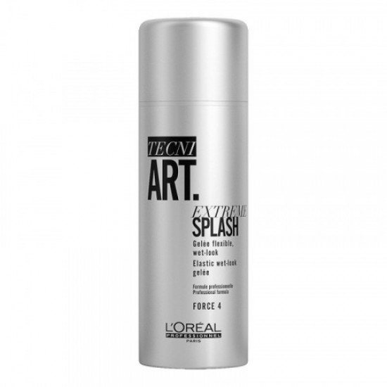 L'Oréal Professionnel Tecni Art Wet Domination Extreme Splash Formavimo želė drėgnų plaukų efektui 150ml L'Oréal Professionnel Tecni Art Wet Domination Extreme Splash Formavimo želė drėgnų plaukų efektui 150ml