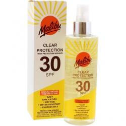 Malibu Skaidrus purškiamas kremas nuo saulės SPF30, 250 ml