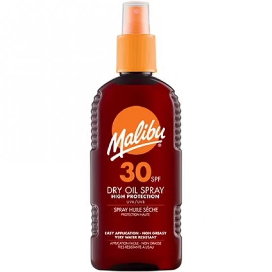 Malibu Sausas aliejus SPF30, 200 ml