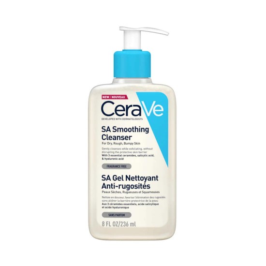 CeraVe SA valomasis ir švelninamasis gelis normaliai ir sausai odai 473ml