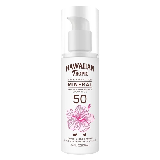 Hawaiian tropic Mineral Skin Nourishing Milk SPF 50  100ml