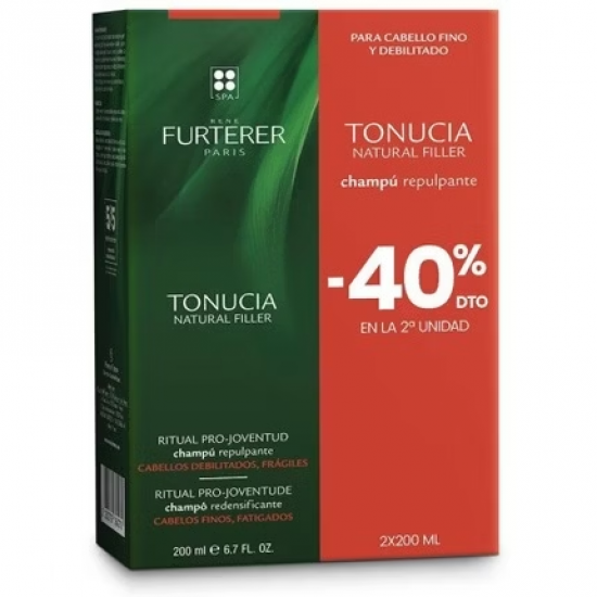 René Furterer Tonucia Natural Filler Repulping Shampoo – 2 x 200 ml René Furterer Tonucia Natural Filler Repulping Shampoo – 2 x 200 ml