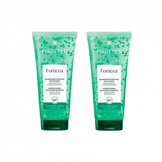 René Furterer Forticea Energizing Shampoo 2×200 ml (du vienetai) René Furterer Forticea Energizing Shampoo 2×200 ml (du vienetai)