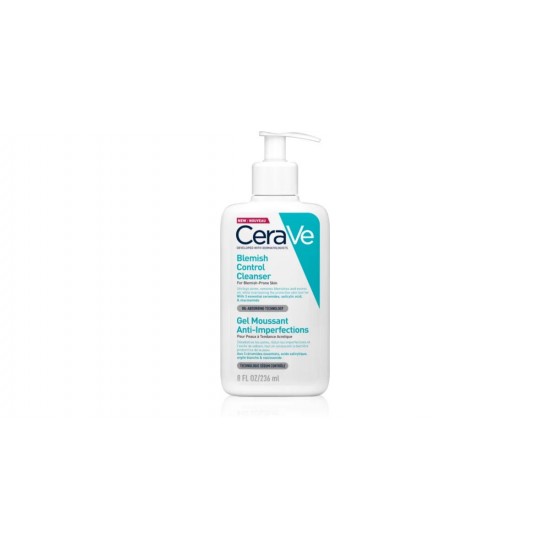 CeraVe Blemish Control valomoji želė netobulumų turinčiai, į aknę linkusiai odai 236ml