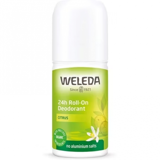 WELEDA Citrus 24 val. rutulinis dezodorantas, 50 ml