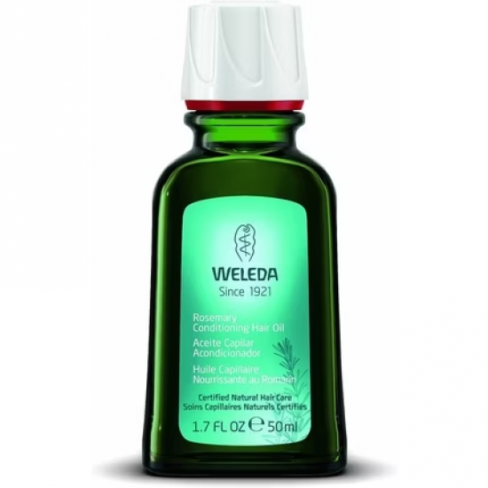 Weleda plaukų priežiūros maitinamasis aliejus su rozmarinais, 50 ml