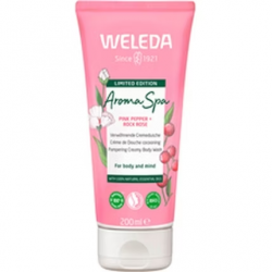 Weleda Aroma Spa rausvųjų pipirų ir rožių kreminis prausiklis kūnui 200ml