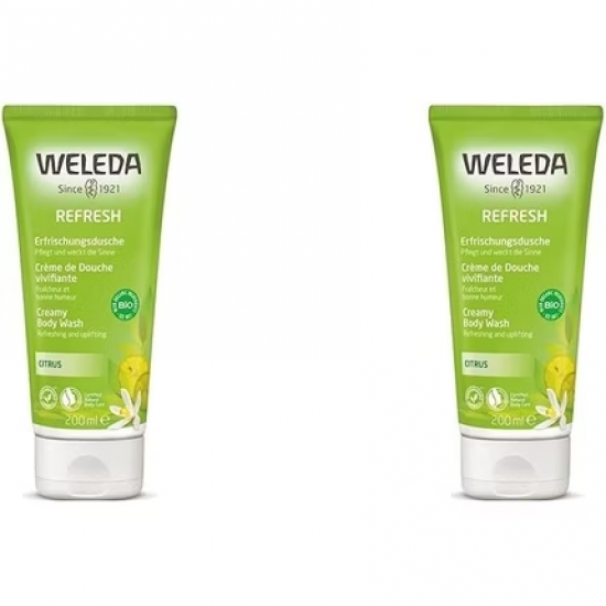 Weleda citrusinių vaisių kreminis prausiklis kūnui 200 ml