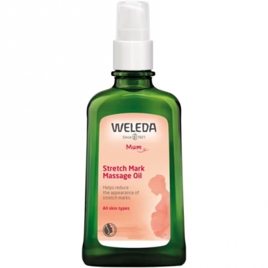Weleda Mama masažinis aliejus nuo strijų, 100 ml